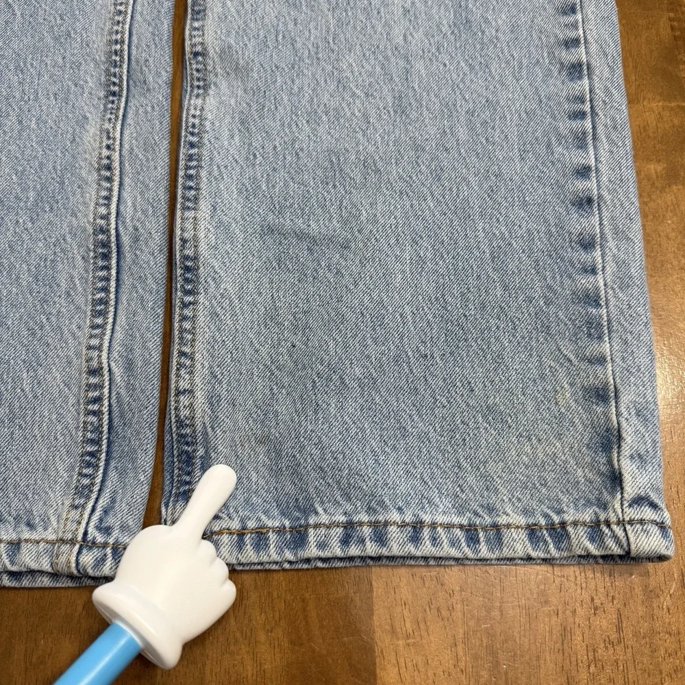Levi's 541 jeans men's 36x32 light wash blue relaxed western cowboy Levi Strauss